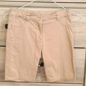 Nautica Khaki Uniform Shorts size 8